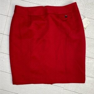 Josephine Chaus Red Valentine’s Day Skirt size 12p